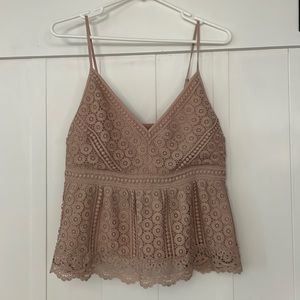 Abercrombie & Fitch crochet top